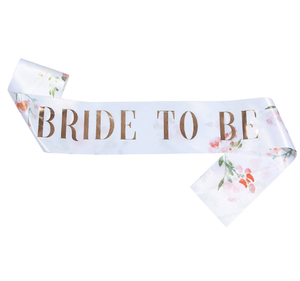 Bride Be Single Party Decoraciones Estampado en caliente Faja nupcial para damas de honor Año Nuevo Boda y <span class=keywords><strong>despedida</strong></span> de soltera Suministros - Product Image 5