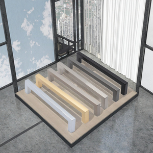 Professional Service Furniture Cabinet <strong>Closet</strong> Handles Zinc <strong>Door</strong> Handles for Drawers Kitchen Bedroom - Product Image 3