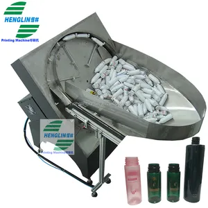 All Kinds Round Square Bottle Feeding Turntable Bottle Unscrambler Sorter Machine For Automatic Screen Printing Machine