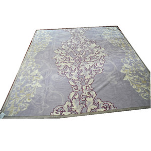 Màu Xanh PHOENIX Chăn Bán Buôn 100 Merino Len Raschel Trọng Sang Trọng Tùy Chỉnh In Dày Mùa Đông Ấm Tùy Chỉnh - Product Image 3