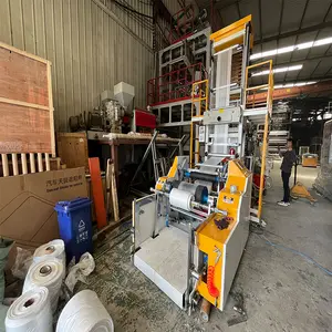 Automatic Hdpe-ldpe Plastic Bag Film Blowing Machine Plastic Extruder Factory Price