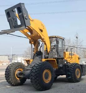 Низкая цена, новый 33-тонный Гидростатический колесный погрузчик F330N с вилкой, Лидер продаж - Product Image 1