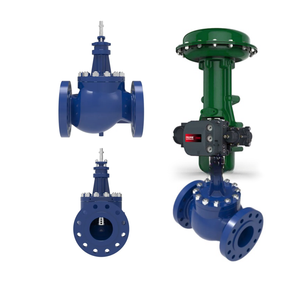 Válvulas de ajuste Trillium BV500 BV501 con actuadores de diafragma neumáticos Fisher 667 para válvulas de control Fisher - Product Image 1