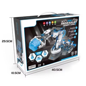 Jouets éducatifs créatifs de physique et d'ingénierie, robots à assembler soi-même, STEM, <span class=keywords><strong>bras</strong></span> <span class=keywords><strong>hydraulique</strong></span> à énergie aquatique, certifié EN71, certifié CPC - Product Image 6