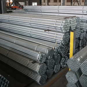 Gi Pipe Tubería de acero de hierro galvanizado y tubería de acero de carbono suave Tubos de acero Galva - Product Image 2