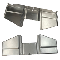 Fabrication de tôles en aluminium découpées au laser de haute précision, pièces de tôlerie en aluminium sur mesure OEM, pièces embouties en aluminium, MOQ 1 pièce