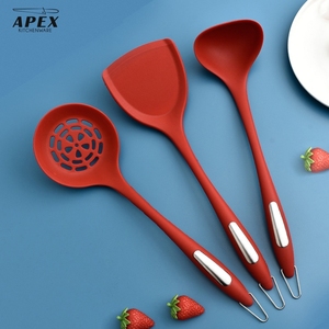 Espumaderas de Silicona, Juego de 3 Utensilios de Cocina Sólidos para Cocinar y Hornear, Libres de BPA, Ecológicos - Product Image 4
