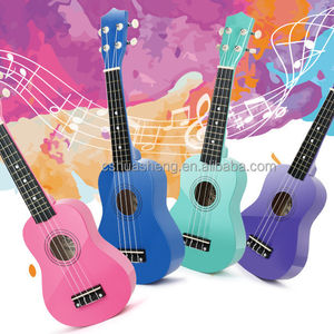 HUASHENG vente en gros <span class=keywords><strong>Ukulele</strong></span> 21 pouces OEM ODM Instrument de musique cadeau Basswood <span class=keywords><strong>Ukulele</strong></span> Soprano pour débutants enfant adulte - Product Image 2
