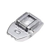 Pieds de pied à fermeture éclair transparents pièces de Machine domestique pied-de-biche 7306A pour chanteur frère Janome Babylock accessoires de couture