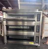 Four à pâtisserie numérique BAKE Plc à 2 ou 3 niveaux pour boulangerie artisanale