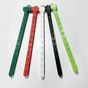 Colorful <b>Plastic</b> Hanging <b>Strip</b> 625mm for Supermarket Snacks Bag Hangers Bulk Order - Product Image 2