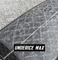 Cire de surf en vrac Underice pour équipes de voyage, formule eau chaude tropicale, haute friction, imperméable, durable, unisexe