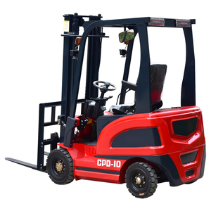 소형 전동 지게차 1톤 리치 4M 4륜 거친 지형 전동 지게차 - Product Image 5