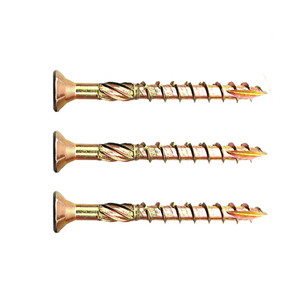 Precio de fábrica DIN7505 Mdf Fiberboard Tornillos avellanados dobles Pozi Drive Parafuso Chipboard <span class=keywords><strong>Spax</strong></span> Tornillos - Product Image 3