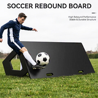 Tablero de Rebote para Entrenamiento de Reacción en Fútbol, Profesional, para Practicar Reflejos y Agilidad del Portero, 20 mm de Grosor, 1000x400 mm