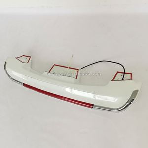 For <strong>FJ200</strong> LC200 Pearl White Rear <strong>Spoiler</strong> Plastic Top <strong>Spoiler</strong> With Led Car Accessories for Land Cruiser 2012 2013 2014 2015 - Product Image 5