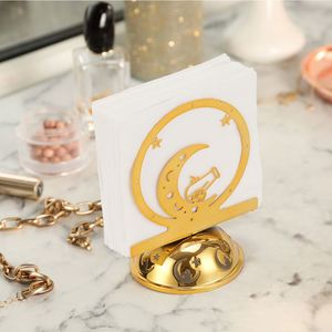 ที่ใส่กระดาษทิชชูรูปเหล็กสำหรับเทศกาลอีด รอมฎอน ของตกแต่งโต๊ะทำงาน งานฝีมือโลหะสำหรับงานเลี้ยงฉลองมูบารัค ของตกแต่งโต๊ะทำงาน - Product Image 3