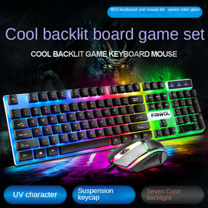 Ensembles Clavier et Souris Gaming LED USB Filaire sur Mesure pour Ordinateur de Bureau – ABS Teclado Klavye - Product Image 6