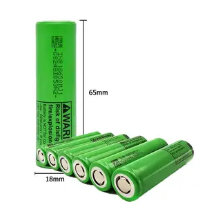 18650バッテリー3500mAhMJ1 baterias de litio3.7v充電式リチウムイオン3500mah18650セル