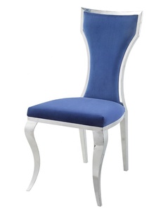 Pzcn Nhà Thép Không Gỉ Chân Nhung Vải Tufted Đồ Nội Thất 4 6 8 Miếng Phòng Ăn Ghế Và Bàn Ăn - Product Image 1