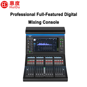 Console de mixage audio numérique 16 canaux avec faders motorisés, écran tactile, USB, enregistrement multipistes pour Hall La-20rs La-24rs La-32rs - Product Image 1