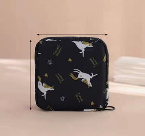 Nuevas Toallitas Sanitarias Aunt Napkins, Bolsa de Almacenamiento Portátil de Gran Capacidad, Bolsa <span class=keywords><strong>Pequeña</strong></span> para Estudiantes, Almacenamiento Portátil de Toallitas Sanitarias de Algodón - Product Image 5