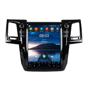 12.1inch Android Player cho Toyota Fortuner 2008-2016 Tesla phong cách màn hình thẳng đứng Android đài phát thanh xe BT FM AM Carplay USB hiển thị - Product Image 1