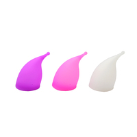 Taza Menstrual femenina, compresas sanitarias de silicona médica, colección de sangre para niñas