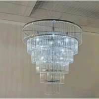 Lustre en acrylique doré en forme de barre de glace, créatif et romantique, de taille moyenne, pour la maison, les mariages, les scènes et les salles de banquet