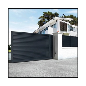 Puerta Corredera Eléctrica Automática <span class=keywords><strong>para</strong></span> Casas, Control Remoto, Puerta Principal, Entrada de Vehículos, Jardín, <span class=keywords><strong>Calle</strong></span>, Puertas Metálicas, Valla Exterior - Product Image 1