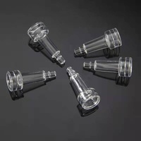 13mm 20mm Ampoule compte-gouttes couvercle bouteille compte-gouttes réutilisable Ampoule flacons en verre bouchon Transparent Silicone pointe corne tête bouchon