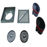 Grille de drainage rectangulaire en acier inoxydable moderne, très vendue