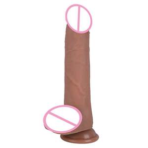 Жидкий силиконовый супер мягкий реалистичный огромный фаллоимитатор с реалистичной текстурой, безопасная секс-игрушка для женщин, взрослых - Product Image 6