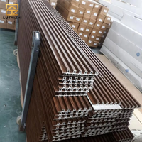 Panel Dinding Indoor Harga Terbaik Panel Dinding WPC Beralur untuk Dekorasi Dinding