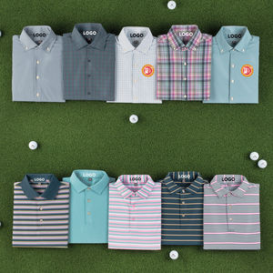 T-shirt polo de vêtements de golf vintage doux et performants de haute qualité à séchage rapide et de luxe avec logo personnalisé - Product Image 1