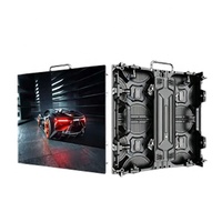 Panneau d'écran LED pour mur vidéo P2.9 extérieur 1000x500mm/500x500mm, boîtier en aluminium moulé sous pression, alimentation 100-240V, système Novastar
