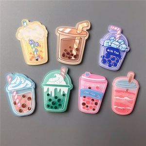 Impresión clara Venta caliente Cutie Animal Acrílico Epoxi Imán Esmalte Madera Imán para nevera - Product Image 3