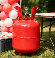 Kit de Relleno de Globos - Tanque de Globos Desechable para Globos de Látex y de Aluminio, Sorpresas de Cumpleaños, Aniversarios y Eventos Festivos