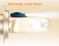 Hollyland — ampoule LED de voiture de bonne qualité, avec séoul, haute puissance 4000LM A98 12V 24V 36W H1 H3 H7 9006 9005 H9 H11, 55W LTA