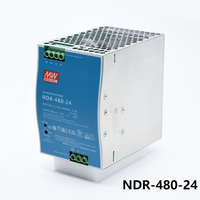 Alimentation à découpage MeanWell NDR-480-24/48 24V 48V 480W Mean Well DIN Rail