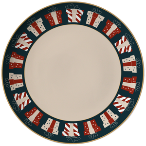 Offre Spéciale Noël : Service de Table en Céramique de Qualité – Assiettes, Plats, Soucoupes, Bols à Salade, Tasses et Soucoupes pour la Décoration de la Maison - Product Image 5