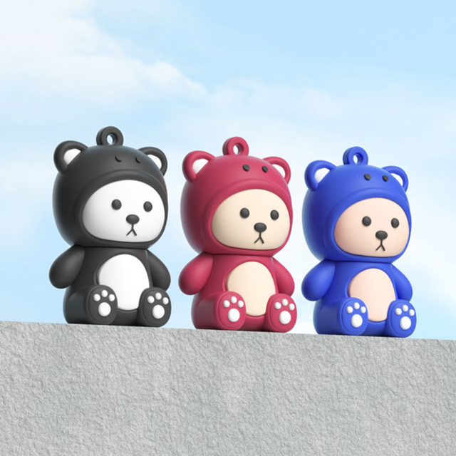 High Quality Cartoon Bichon Animal Mini Usb Flash Drive Pvc Material 16gb 32gb 64gb 128gb 256gb Usb Stick