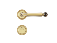 Ensemble de serrures de porte en laiton antique massif, design moderne, installation facile sur les portes en bois - Matériel en acier inoxydable