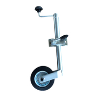 Vente en gros directe usine Nouveau vérin de remorque RV à tube rond de 1200 lb avec roue de jockey