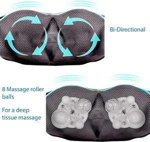 2024 recién llegados Shiatsu masajeador <span class=keywords><strong>de</strong></span> <span class=keywords><strong>cuello</strong></span> y hombros masajeador <span class=keywords><strong>de</strong></span> alivio del <span class=keywords><strong>dolor</strong></span> <span class=keywords><strong>de</strong></span> <span class=keywords><strong>cuello</strong></span> <span class=keywords><strong>muscular</strong></span> para amasar el <span class=keywords><strong>cuello</strong></span> para el hogar, la Oficina y el coche - Product Image 2