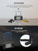 Radiocommande longue portée Skydroid H16 10KM avec récepteur R16, caméra MIPI et émetteur FHSS 16 canaux pour robot UGV