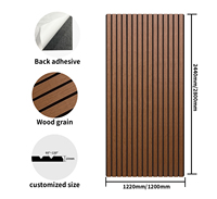 Panneaux d'absorption acoustique Roydaa en PVC écologique, réduction du bruit de 90 %, ignifuges et étanches pour cuisine, salle de bain, école, salle de conférence