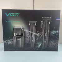 VGR V-640 S3 Grande Vente Tondeuse à Cheveux Professionnelle Set Tondeuse Barbe et Cheveux pour Homme