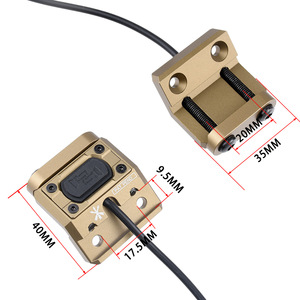 Módulo de botón para linterna M300 M600, interruptor con cable, interfaz 2SF, tapa trasera, grabado láser A2 - Product Image 4