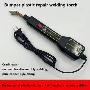 Pistola de soldadura de plástico, kit de soldadura de parachoques, 200 grapas para soldar y reparar parachoques de coche, grapas para reparación de plástico - Product Image 3